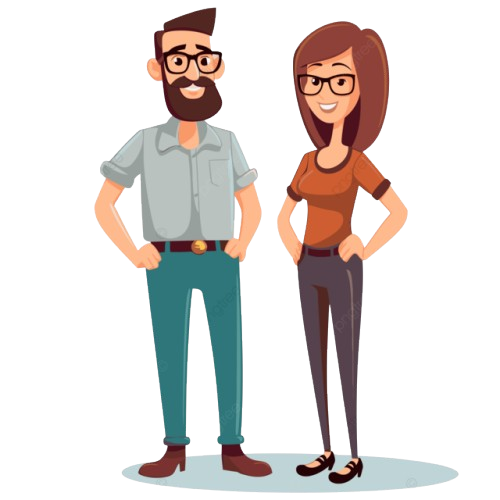 pngtree-man-and-woman-clipart-cartoon-man-and-woman-posing-for-a-vector-png-image_6867261-removebg-preview